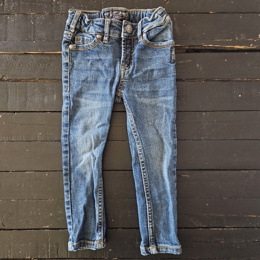 Silver Jeans Toddler Girl 2T Sasha Blue Denim Jeans